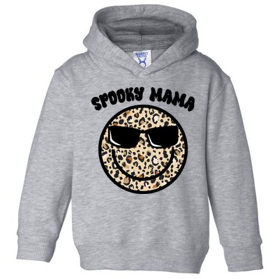 Spooky Mama Halloween Cheetah Smile Toddler Hoodie