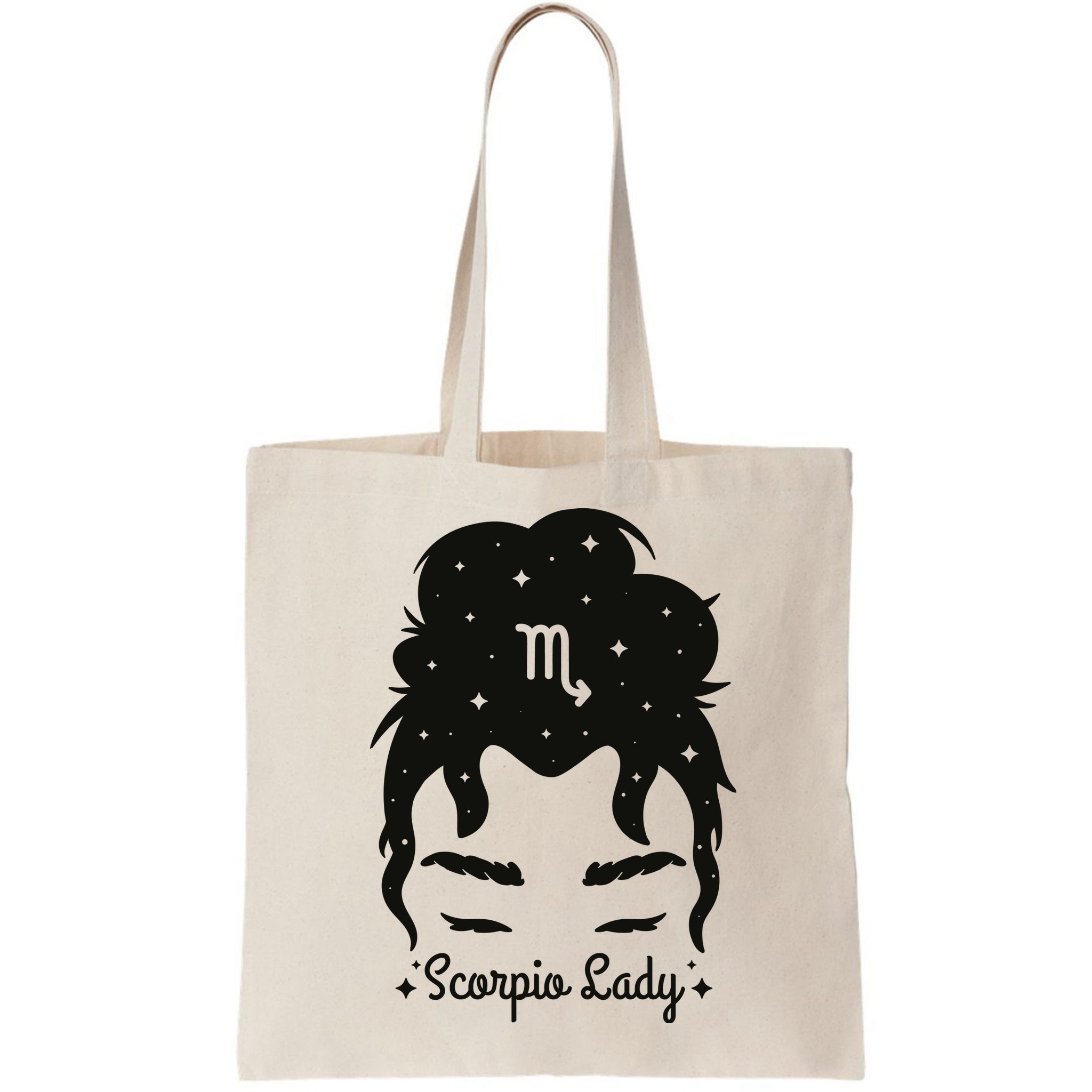 Scorpio Messy Hair Bun Birthday Gift Bag