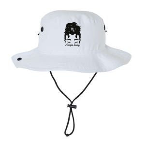 Scorpio Messy Hair Bun Birthday Gift Legacy Cool Fit Booney Bucket Hat