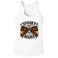 Spooky Mama Halloween Witch Pumpkin Head Ladies PosiCharge Competitor Racerback Tank