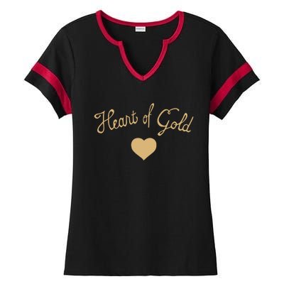 Shawn Mendes Heart Of Gold Ladies Halftime Notch Neck Tee