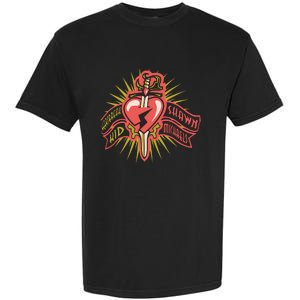 Shawn Michaels Heart Dagger Garment-Dyed Heavyweight T-Shirt