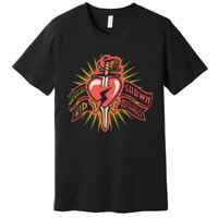 Shawn Michaels Heart Dagger Premium T-Shirt