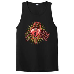 Shawn Michaels Heart Dagger PosiCharge Competitor Tank