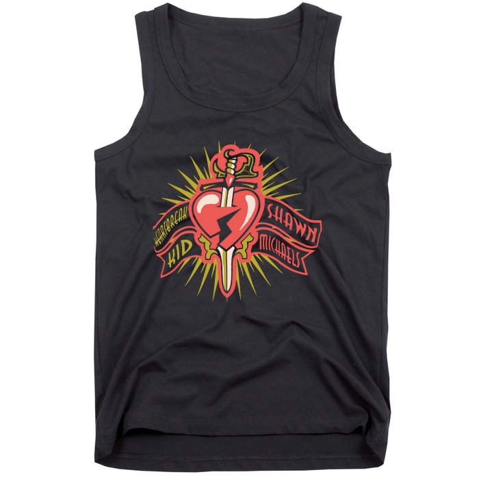 Shawn Michaels Heart Dagger Tank Top