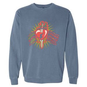 Shawn Michaels Heart Dagger Garment-Dyed Sweatshirt