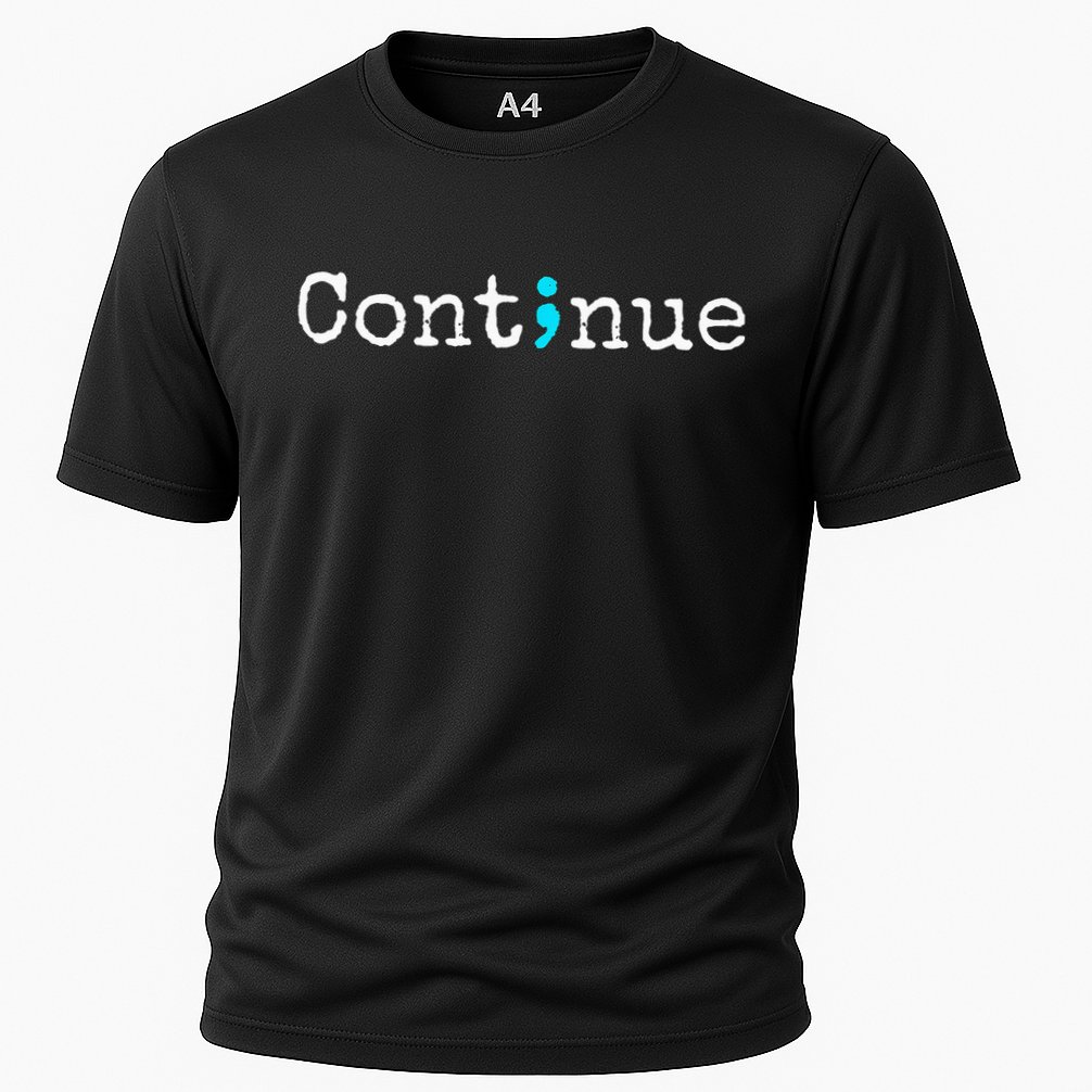 Semicolon Mental Health & Suicide Prevention Awareness Performance Shirt