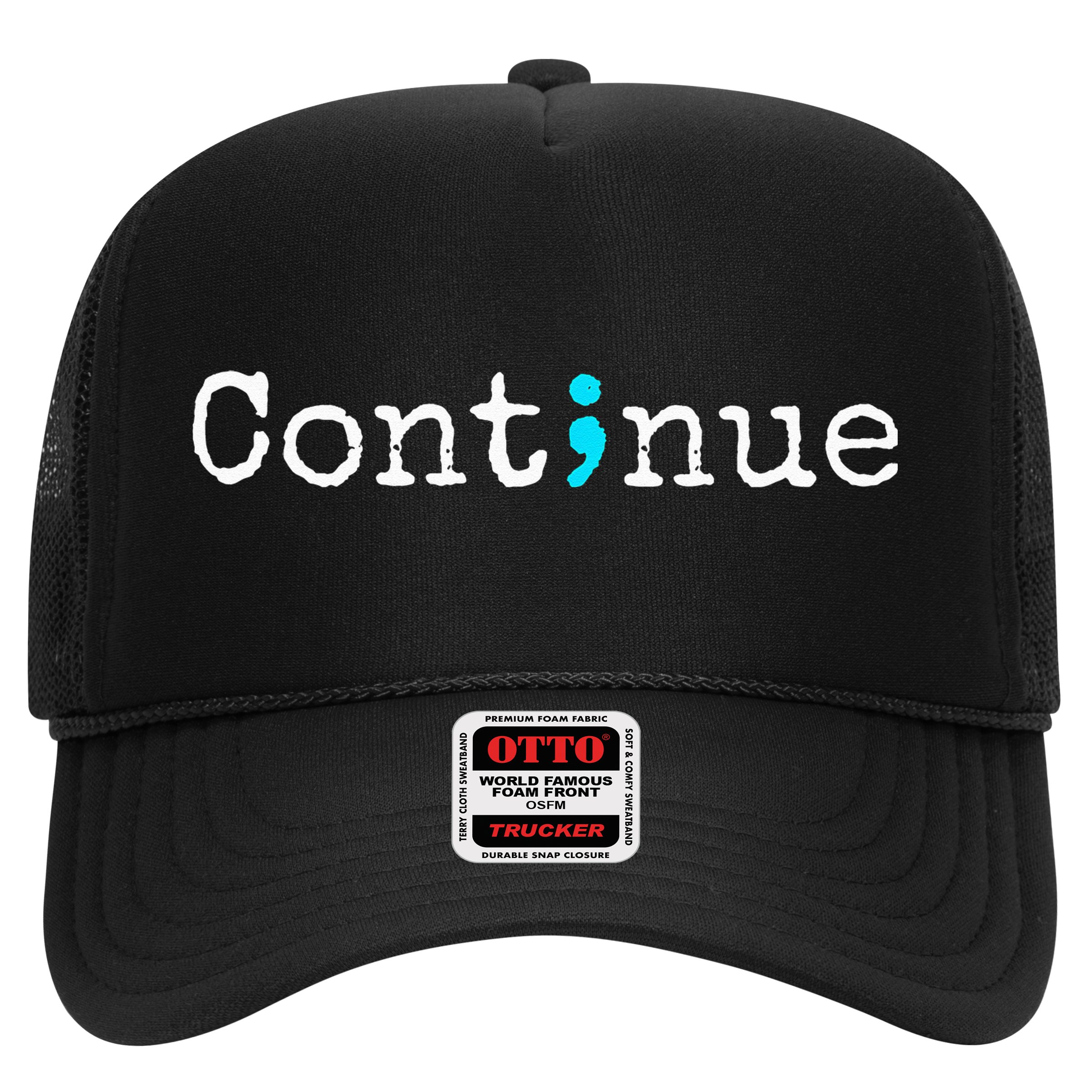 Semicolon Mental Health & Suicide Prevention Awareness Hat