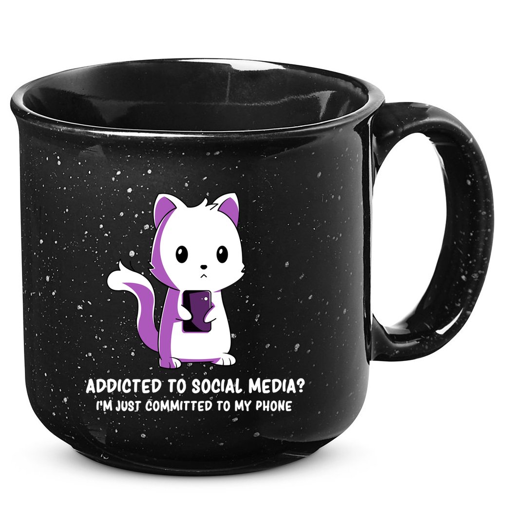 Social Media Humor Influencer Sarcasm 15oz Campfire Ceramic Mug