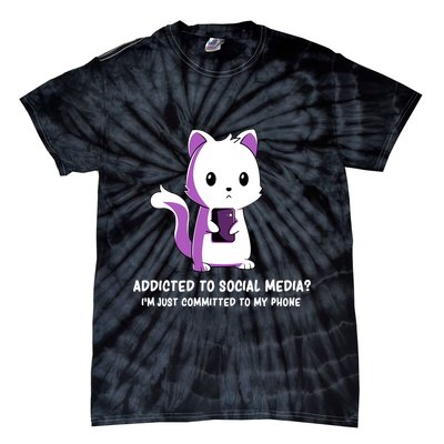 Social Media Humor Influencer Sarcasm Tie-Dye T-Shirt