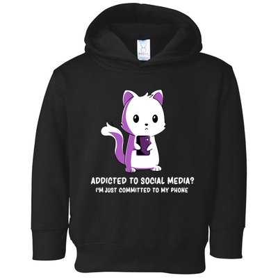 Social Media Humor Influencer Sarcasm Toddler Hoodie