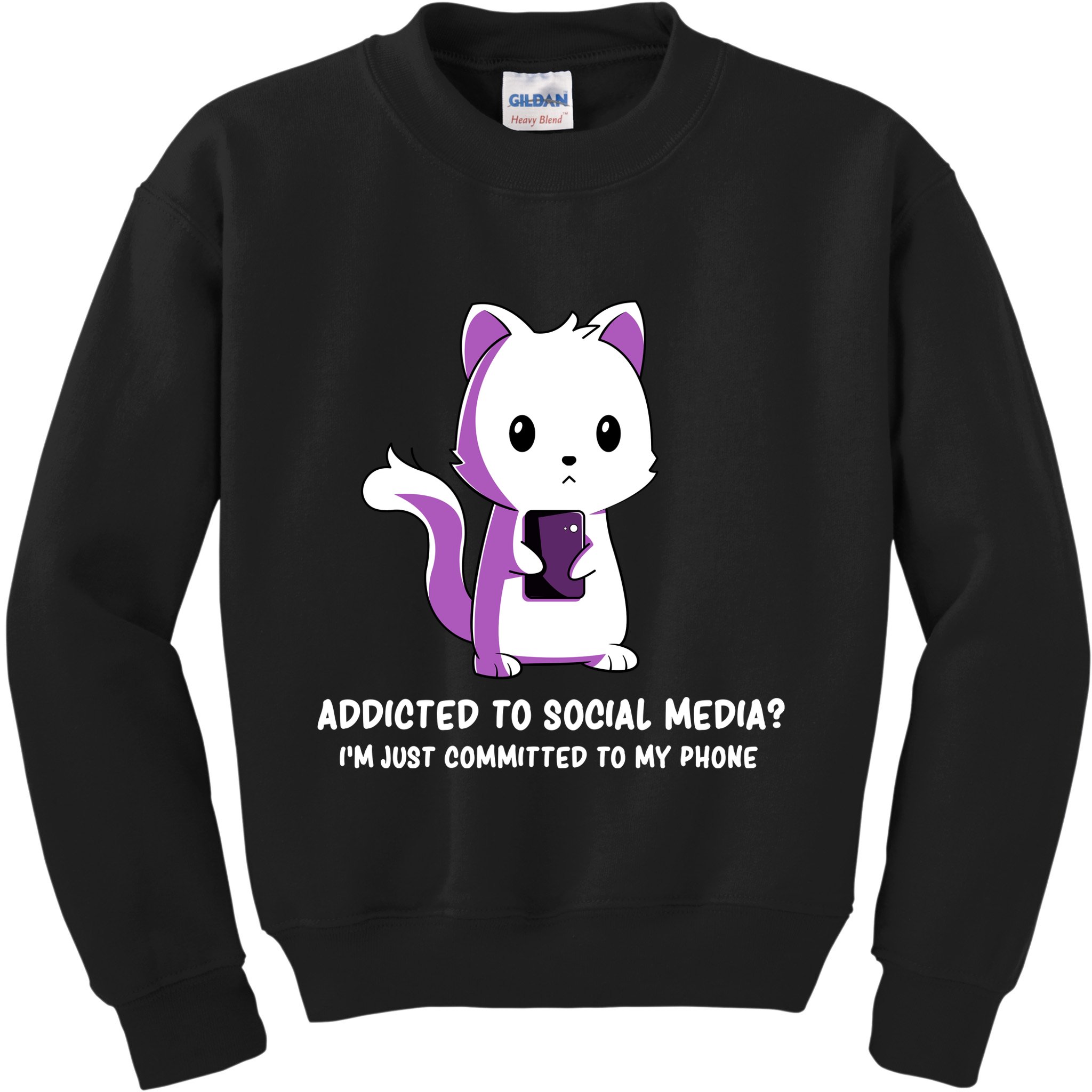 Social Media Humor Influencer Sarcasm Kids Sweatshirt