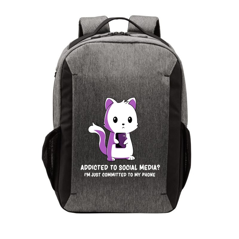Social Media Humor Influencer Sarcasm Vector Backpack