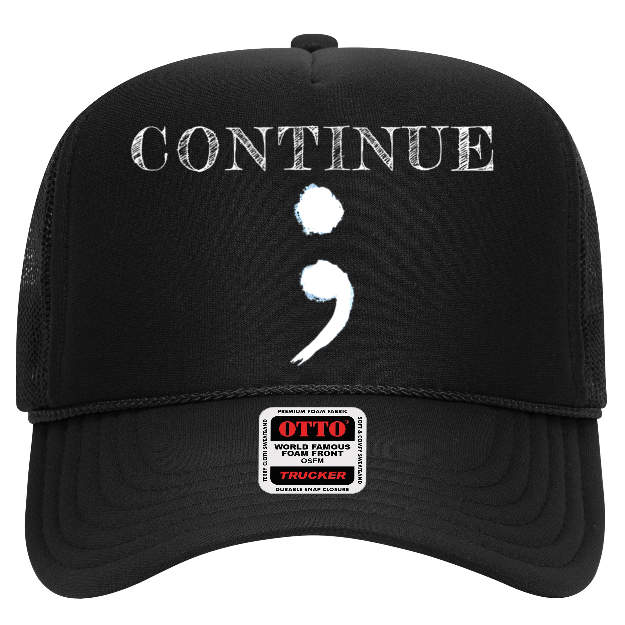 Semicolon Mental Health Awareness Suicide Prevention Hat