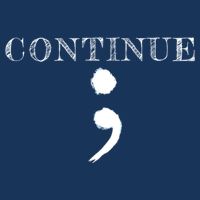 Semicolon Mental Health Awareness Suicide Prevention 16 in Basic Backpack