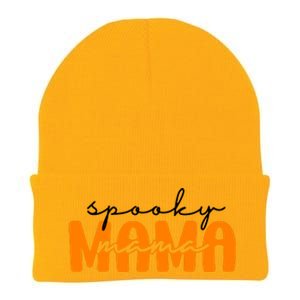 Spooky Mama Halloween Knit Cap Winter Beanie