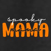 Spooky Mama Halloween 7 Panel Mesh Trucker Snapback Hat