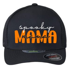 Spooky Mama Halloween Flexfit Unipanel Trucker Cap