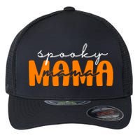 Spooky Mama Halloween Flexfit Unipanel Trucker Cap