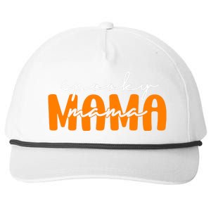 Spooky Mama Halloween Snapback Five-Panel Rope Hat