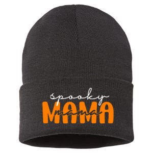 Spooky Mama Halloween Sustainable Knit Beanie