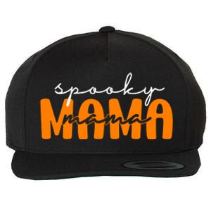 Spooky Mama Halloween Wool Snapback Cap