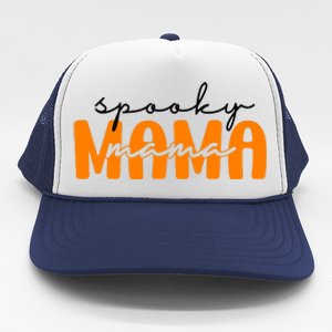 Spooky Mama Halloween Trucker Hat