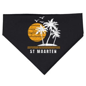 St Maarten Island Caribbean Vacation Souvenir Gift USA-Made Doggie Bandana