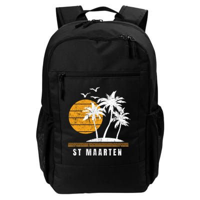 St Maarten Island Caribbean Vacation Souvenir Gift Backpack