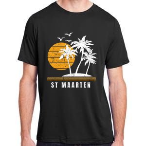 St Maarten Island Caribbean Vacation Souvenir Gift Adult ChromaSoft Performance T-Shirt