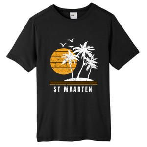 St Maarten Island Caribbean Vacation Souvenir Gift Tall Fusion ChromaSoft Performance T-Shirt