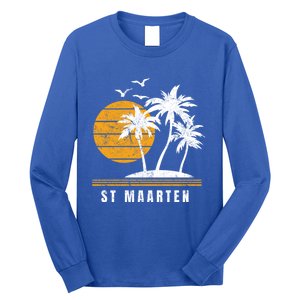 St Maarten Island Caribbean Vacation Souvenir Gift Long Sleeve Shirt