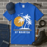 St Maarten Island Caribbean Vacation Souvenir Gift Tall T-Shirt