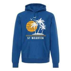 St Maarten Island Caribbean Vacation Souvenir Gift Premium Hoodie