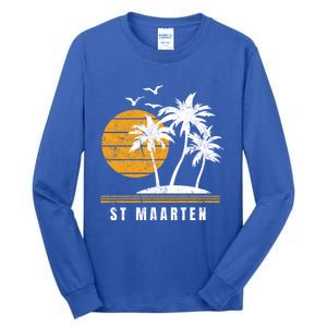 St Maarten Island Caribbean Vacation Souvenir Gift Tall Long Sleeve T-Shirt