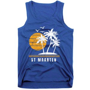 St Maarten Island Caribbean Vacation Souvenir Gift Tank Top