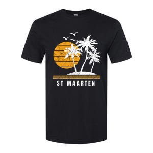 St Maarten Island Caribbean Vacation Souvenir Gift Softstyle CVC T-Shirt