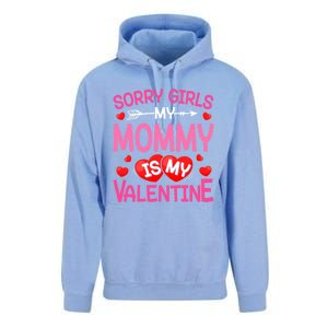 Sorry Mommy Is My Valentine Valentine Day Gift Unisex Surf Hoodie