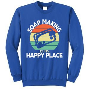 Soap Making Is My Happy Place Soap Maker Homemade Soap Great Gift Sweatshirt