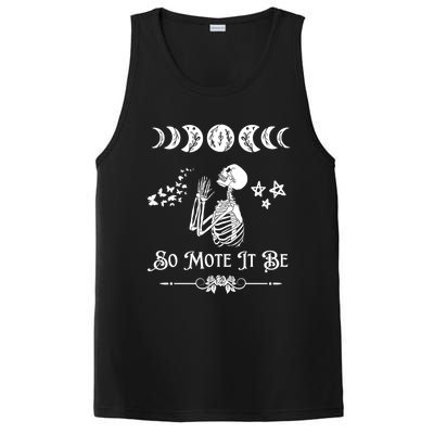 So Mote It Be Goth Moon Phase Witch Pagan Wicca Moon Phase Gift PosiCharge Competitor Tank