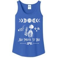 So Mote It Be Goth Moon Phase Witch Pagan Wicca Moon Phase Gift Ladies Essential Tank