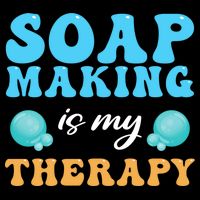 Soap Making Is My Therapy Soap Maker Cute Gift Flat Bill Trucker Hat