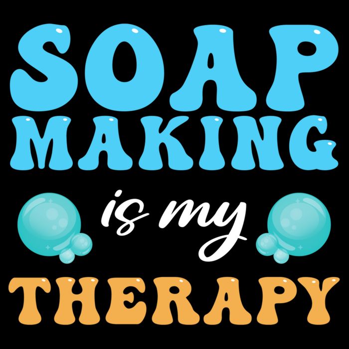 Soap Making Is My Therapy Soap Maker Cute Gift Flat Bill Trucker Hat