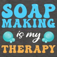 Soap Making Is My Therapy Soap Maker Cute Gift Vector Backpack