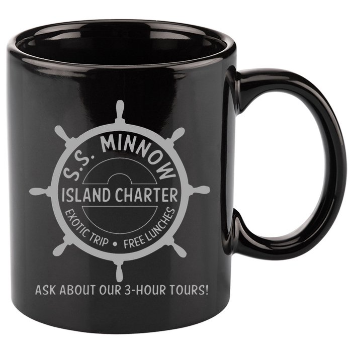 S.S. Minnow Island Tour Light Trip 11oz C Handle Ceramic Mug