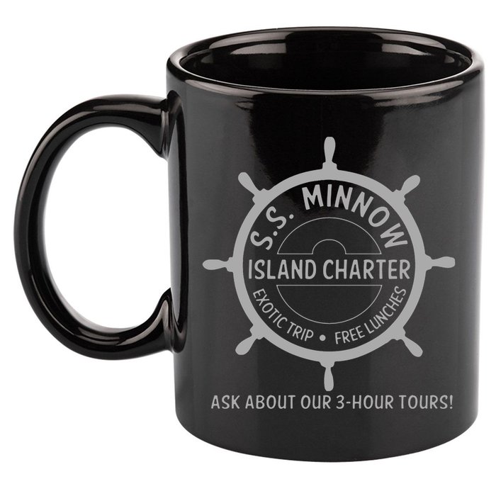 S.S. Minnow Island Tour Light Trip 11oz C Handle Ceramic Mug