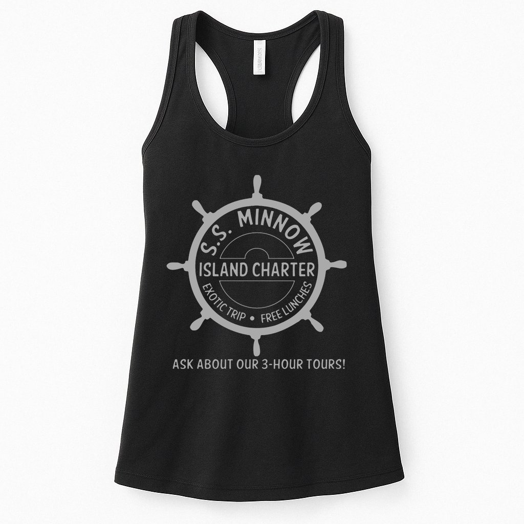 S.S. Minnow Island Tour Light Trip Womens Tank Top