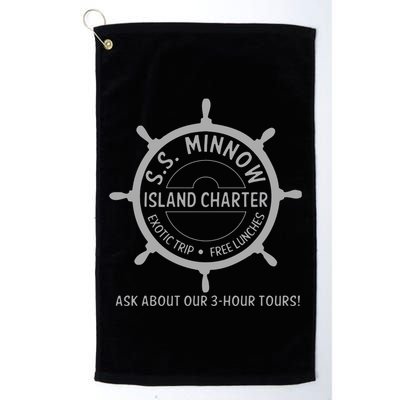 S.S. Minnow Island Tour Light Trip Golf Towel