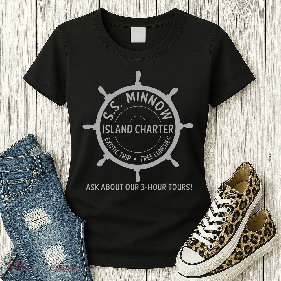 S.S. Minnow Island Tour Light Trip Womens T-Shirt