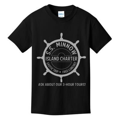 S.S. Minnow Island Tour Light Trip Kids T-Shirt